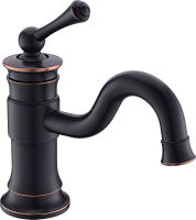 Смеситель для раковины Timo Adelia 6061/04F black antique