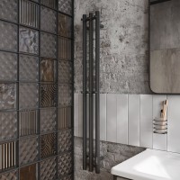 Полотенцесушитель электрический EWRIKA Пенелопа Х3 120 черный