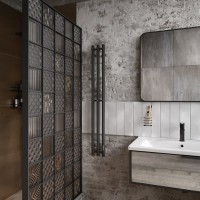 Полотенцесушитель электрический EWRIKA Пенелопа Х3 120 черный