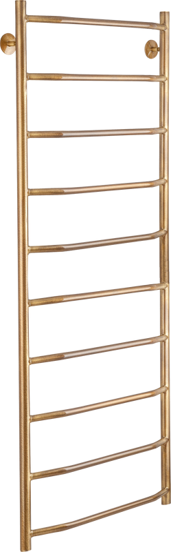 Полотенцесушитель водяной Secado Агата 1 125x55 см, бронза, лесенка, латунь