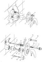Встраиваемый смеситель для душа и ванны Paini F1 F1CR691 С ВНУТРЕННЕЙ ЧАСТЬЮ