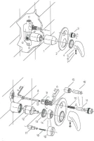 Встраиваемый смеситель для душа и ванны Paini F1 F1CR691 С ВНУТРЕННЕЙ ЧАСТЬЮ