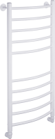 Полотенцесушитель водяной Comfysan Noumi W-10 100х40 100x45 см, матовый белый, лесенка