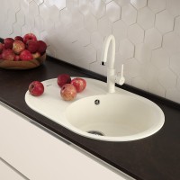 Мойка кухонная Lemark Lacha 760 9910058 жасмин