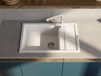 Мойка кухонная Omoikiri Sumi 79A-WH белый