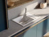 Мойка кухонная Omoikiri Sumi 79A-WH белый