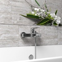 Смеситель для ванны с душем Paini Nove 09CR111 хром