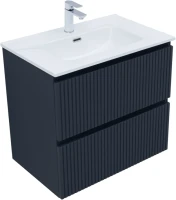 Тумба с раковиной Aquanet Джейн (Flat) 70 подвесная, маренго