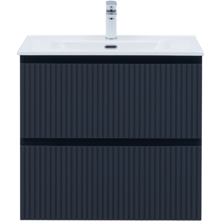 Тумба с раковиной Aquanet Джейн (Flat) 70 подвесная, маренго