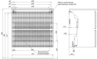 Тумба с раковиной Aquanet Джейн (Flat) 70 подвесная, маренго