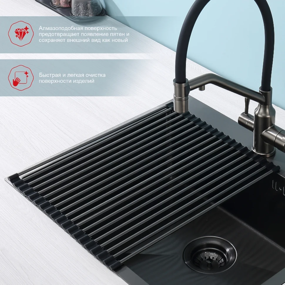 Ролл-мат Raglo R730.44.09, графит