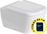 Унитаз подвесной Duravit Happy D.2 Happy D.2 белый аlpin + сертификат Duravit на установку сантехники