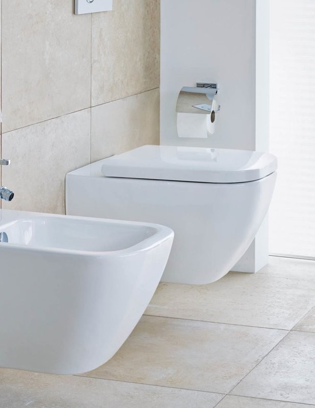 Унитаз подвесной Duravit Happy D.2 Happy D.2 белый аlpin + сертификат Duravit на установку сантехники