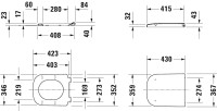 Унитаз подвесной Duravit Happy D.2 Happy D.2 белый аlpin + сертификат Duravit на установку сантехники