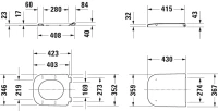 Унитаз подвесной Duravit Happy D.2 Happy D.2 белый аlpin + сертификат Duravit на установку сантехники