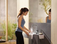 Смеситель для раковины Hansgrohe Metropol 32511000 с донным клапаном Push-Open