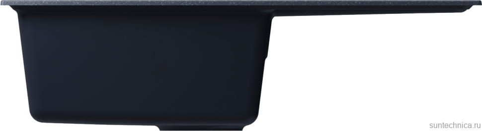 Мойка кухонная Mixline ML-GM31 антрацит