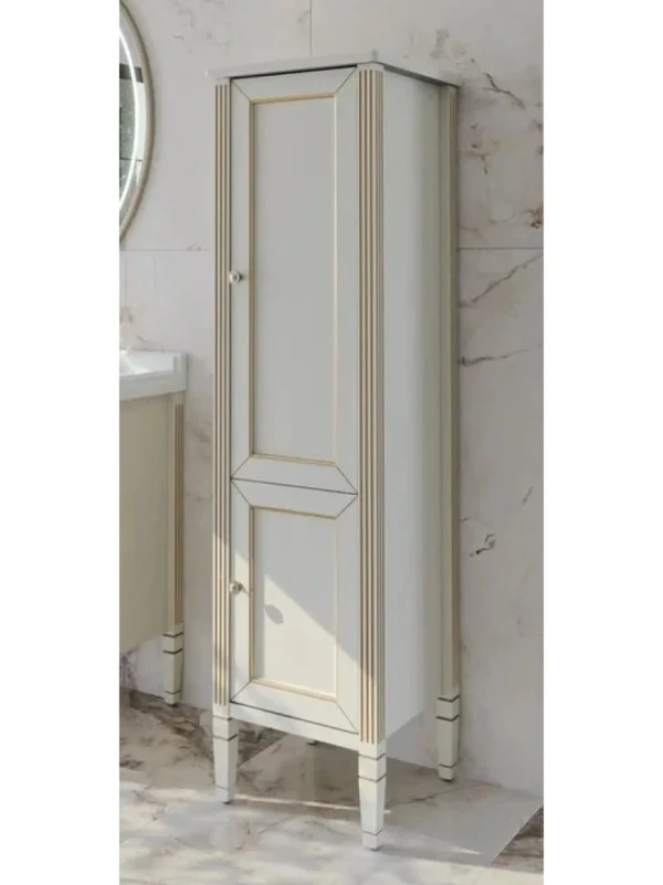 Шкаф пенал для ванной Caprigo Albion Promo 33350R-В002 R светлый беж