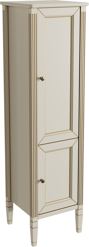 Шкаф пенал для ванной Caprigo Albion Promo 33350R-В002 R светлый беж