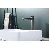 Смеситель для раковины Splenka S222.15.09, графит