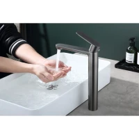 Смеситель для раковины Splenka S222.15.09, графит