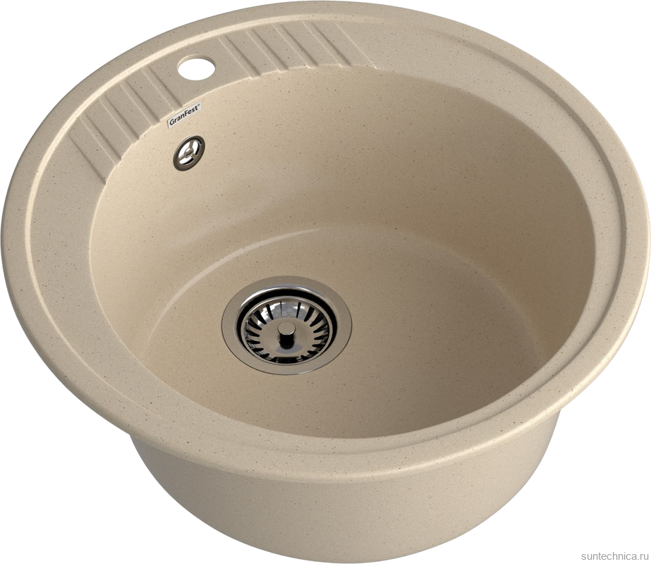 Мойка кухонная GranFest Rondo R-520 кашемир