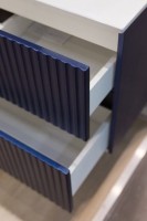 Тумба под раковину Art&Max Torino 80 подвесная, сапфир