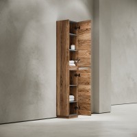 Шкаф пенал для ванной Sancos Libra Floor 35 дуб чарльстон Шкаф пенал для ванной Sancos Libra Floor 35 дуб чарльстон