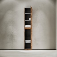 Шкаф пенал для ванной Sancos Libra Floor 35 дуб чарльстон Шкаф пенал для ванной Sancos Libra Floor 35 дуб чарльстон