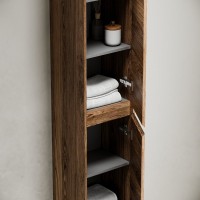 Шкаф пенал для ванной Sancos Libra Floor 35 дуб чарльстон Шкаф пенал для ванной Sancos Libra Floor 35 дуб чарльстон