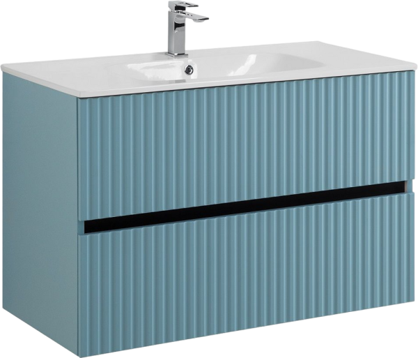 Тумба под раковину Art&Max Torino 90 подвесная, ниагара