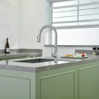 Смеситель для кухни Domaci Римини D569182CR хром