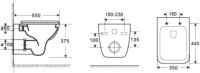 Унитаз подвесной Weltwasser WW SK Kehlbach 004GL-WT безободковый, с микролифтом, белый глянец