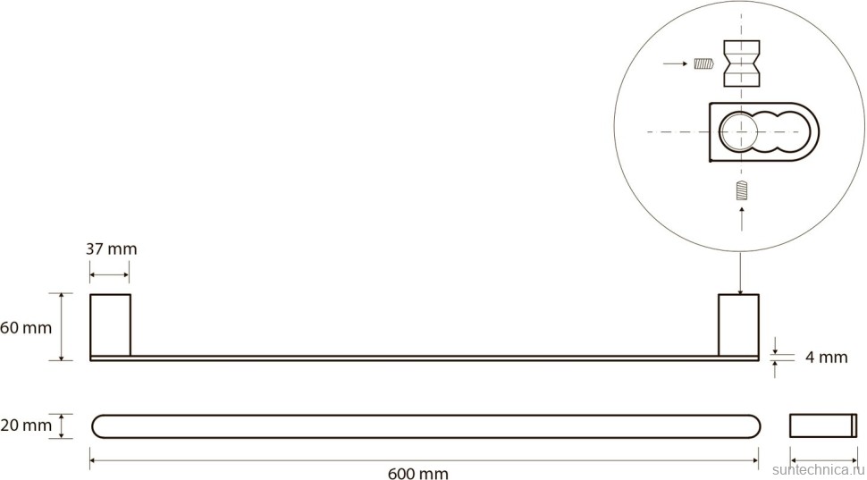 Набор Мыльница Bemeta Galla + Стакан + Полотенцедержатель