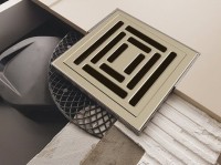 Душевой трап Berges Platz Uno 090170, 15x15 см
