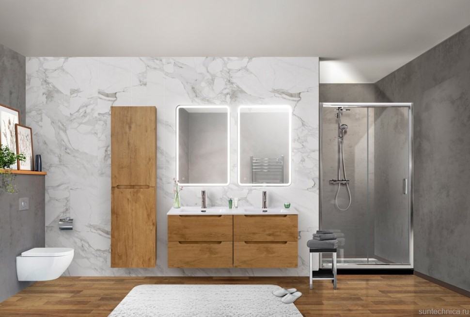 Мебель для ванной комнаты BelBagno Etna 120 rovere nature