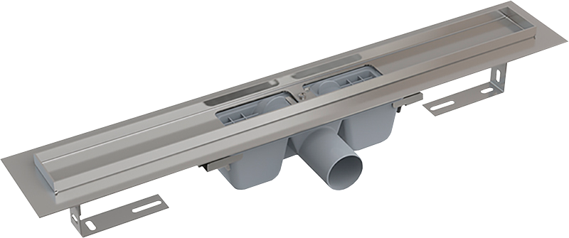 Душевой трап (лоток) AlcaPlast APZ1 S 650 с опорами