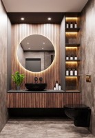 Унитаз подвесной Wanfald Lauta 47374100005 черный