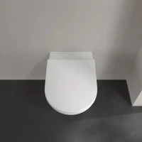 Унитаз подвесной Villeroy & Boch Universo 4670T901 безободковый, с микролифтом, альпийский белый