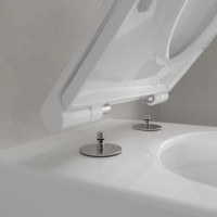 Унитаз подвесной Villeroy & Boch Universo 4670T901 безободковый, с микролифтом, альпийский белый