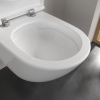 Унитаз подвесной Villeroy & Boch Universo 4670T901 безободковый, с микролифтом, альпийский белый