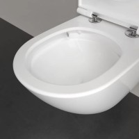 Унитаз подвесной Villeroy & Boch Universo 4670T901 безободковый, с микролифтом, альпийский белый