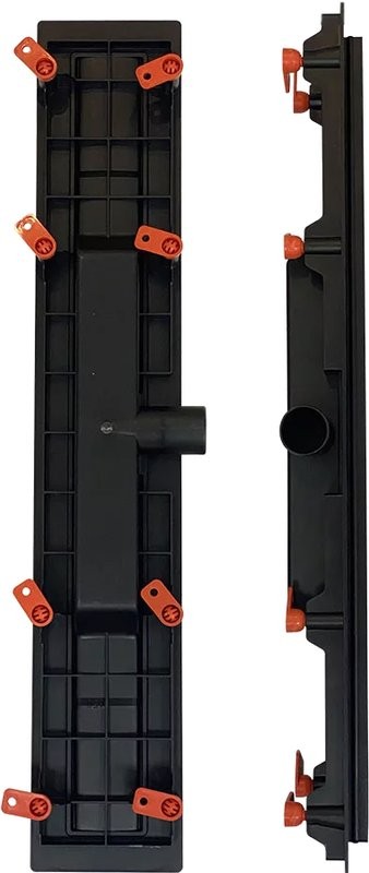 Душевой трап (лоток) Veconi Medium B 550 черный матовый