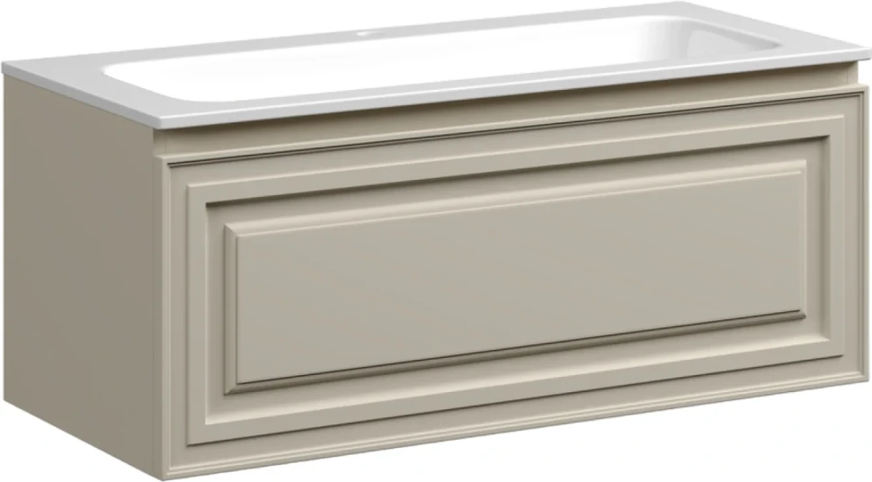 Тумба под раковину Sancos Very 100 beige soft