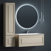 Тумба под раковину Sancos Very 100 beige soft