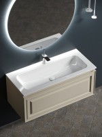 Тумба под раковину Sancos Very 100 beige soft