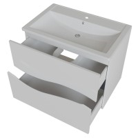 Тумба д/ванной "Лайф-70" подвесная  под раковину Марго-70 (MIXLINE) (ПВХ)