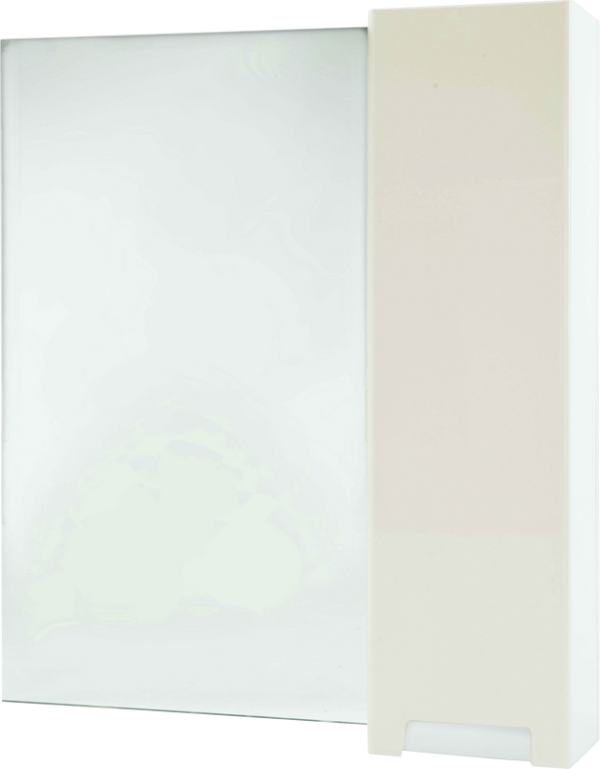 Зеркало Bellezza Пегас R 80 бежевое