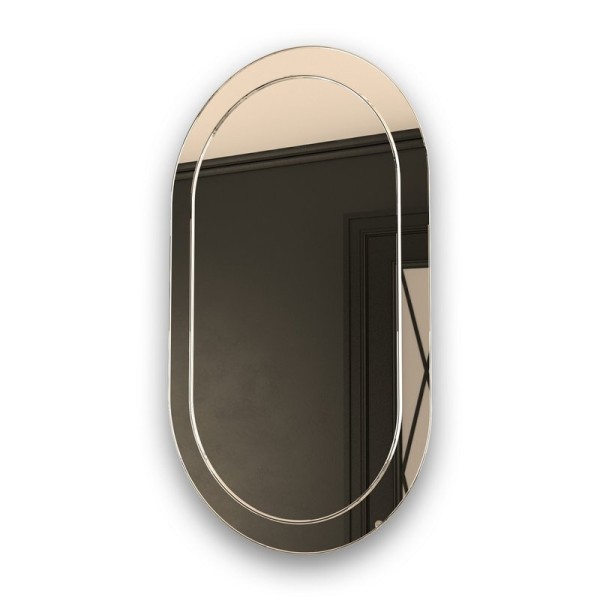 Зеркало MIXLINE "Ива" 550*900 (ШВ) гравировка