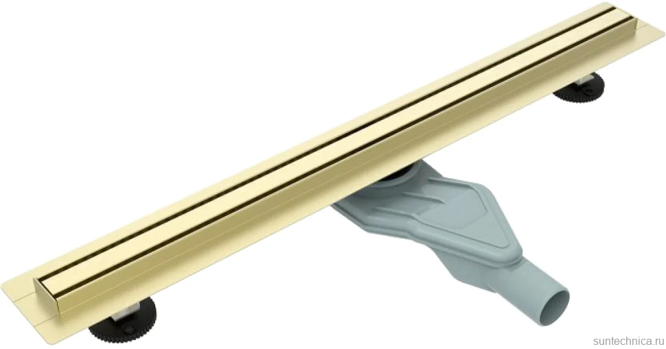 Душевой трап (лоток) Esbano Slim Side 70 cм, матовое золото